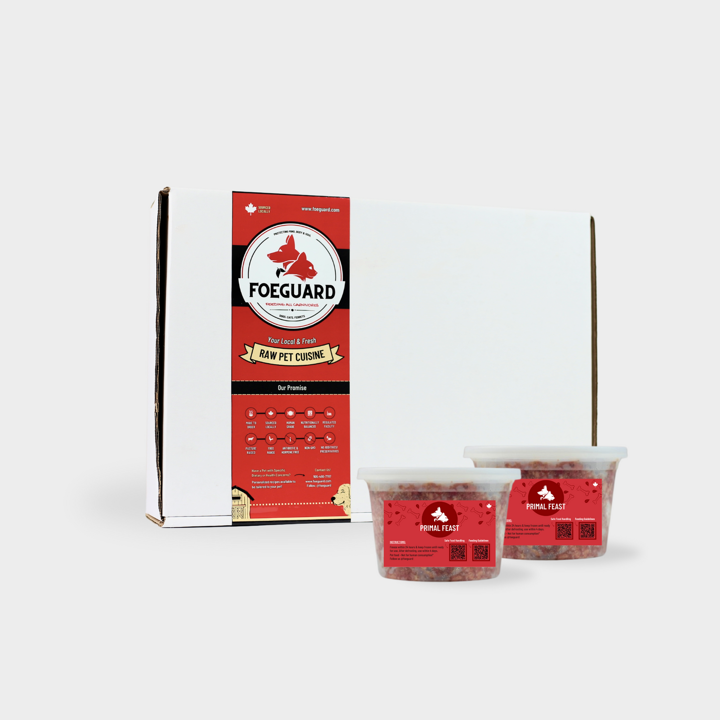 Primal Feast Rabbit - 6 lb