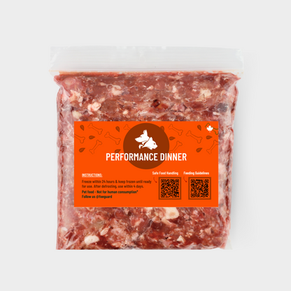 FoeSport Dinner - Raw Dog Food - 18Lb