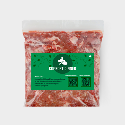 Comfort Dinner - Goat - Raw Dog Food (6Lb-24Lb)