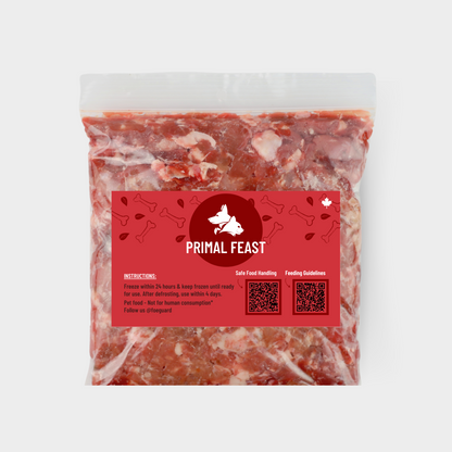 Primal Feast - Duck - Raw Dog Food (6Lb-24Lb)